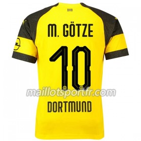 Maillot de Foot Borussia Dortmund M.Gotze 10 Domicile 2018/19